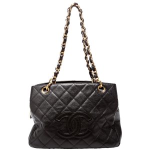 Chanel Petite Timeless Tote Black Bag