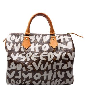 Louis Vuitton Speedy 30 Graffiti Brown/Grey