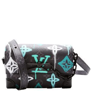 Louis Vuitton Steamer Wearable Wallet Monogram Eclipse Graffiti Black/Multi