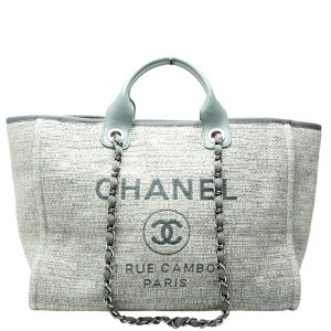 Chanel Deauville Medium Mixed Fibers 25M Bag