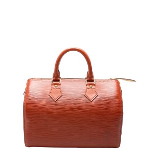 Louis Vuitton Speedy 25 Epi Brown