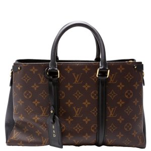 Louis Vuitton Soufflot MM Monogram Black
