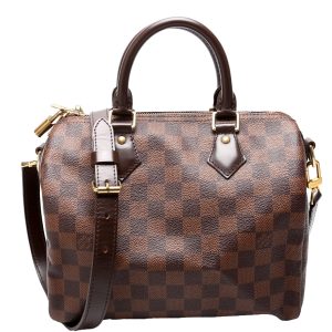 Louis Vuitton Speedy 25 Bandouliere Damier Ebene