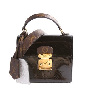 Louis Vuitton Spring Street Vernis Black/White