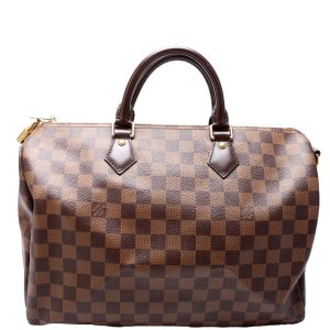 Louis Vuitton Speedy 35 Bandouliere Damier Ebene