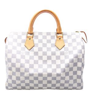 Louis Vuitton Speedy 30 Damier Azur