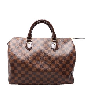 Louis Vuitton Speedy 30 Damier Ebene