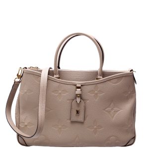 Louis Vuitton Trianon MM NM Giant Empreinte Turtledove