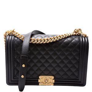 Chanel Boy Flap Medium New Caviar 25M Bag