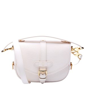 Louis Vuitton Saumur BB Softer Epi White