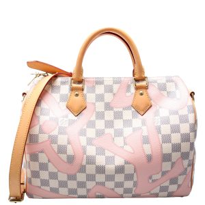 Louis Vuitton Speedy 30 with Strap Azur Tahitienne