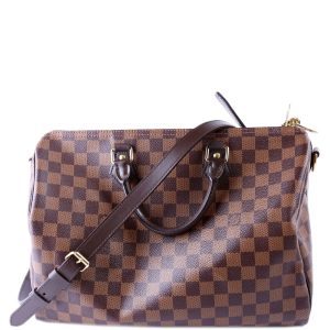 Louis Vuitton Speedy 35 with Strap Damier Ebene
