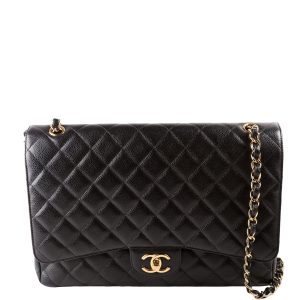 Chanel Classic Flap Maxi Caviar 17-20M Bag