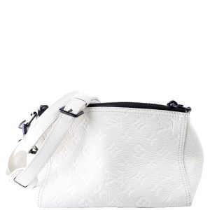 Louis Vuitton Triangle Crossbody Empreinte Cream