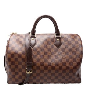 Louis Vuitton Speedy 35 Bandouliere Damier Ebene