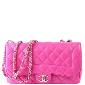 Chanel Mademoiselle Flap Quilted Lambskin 21M Pink Bag