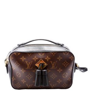 Louis Vuitton Saintogne Monogram Black