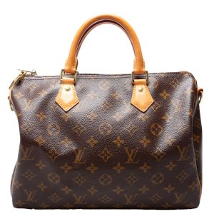 Louis Vuitton Speedy With Strap Monogram