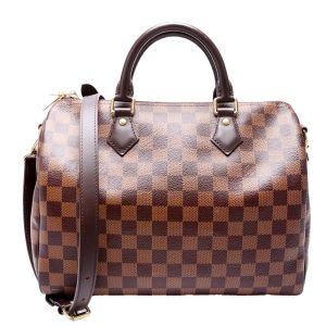 Louis Vuitton Speedy 30 With Strap Ebene
