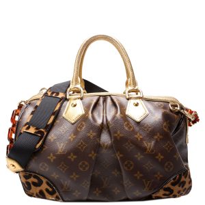Louis Vuitton Stephen Bag Leopard Ponyhair Monogram