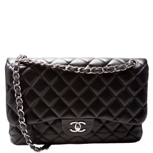 Chanel Classic Flap Jumbo Lambskin 14-16M Bag