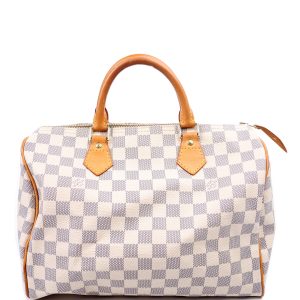 Louis Vuitton Speedy 30 Damier Azur