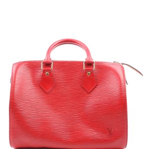 Louis Vuitton Speedy 25 Epi Red