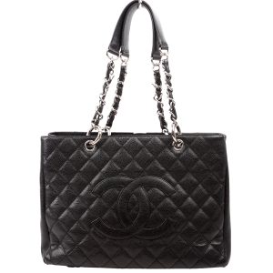 Chanel Grand Shopping Tote Caviar Black Bag