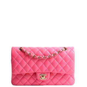 Chanel Classic Flap Medium Caviar 30M Pink Bag