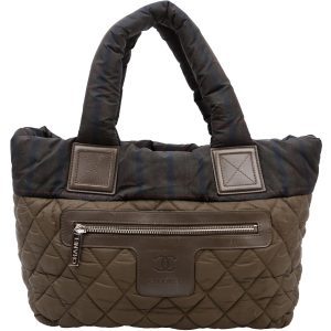 Chanel Coco Cocoon Nylon Small Green Bag