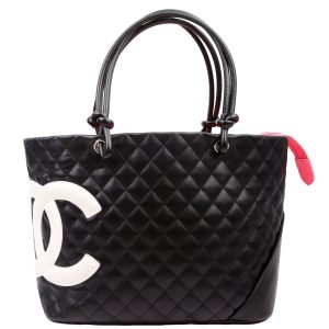 Chanel Cambon Ligne Large Tote Black Bag