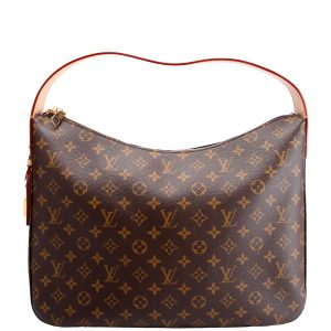 Louis Vuitton Slouchy MM Monogram Brown/Red