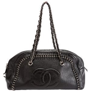 Chanel Chain Around Bowler Black Bag