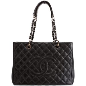 Chanel Grand Shopping Tote Black Bag