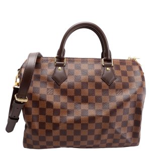 Louis Vuitton Speedy 30 With Strap Ebene