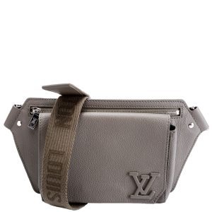 Louis Vuitton Takeoff Sling Bag Arerogram Leather Grey