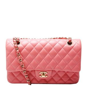 Chanel Classic Flap Medium Caviar 25-28M Pink Bag