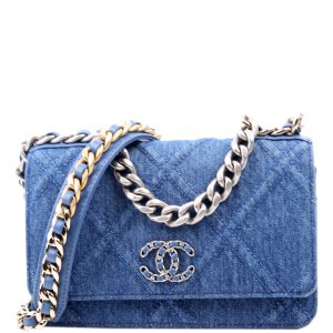Chanel 19 WOC Quilted Denim 29M Bag