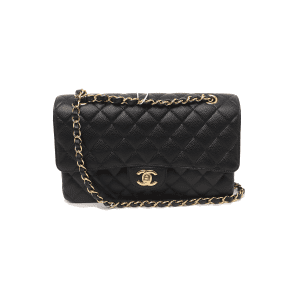 Chanel Classic Flap Medium Black Caviar Leather