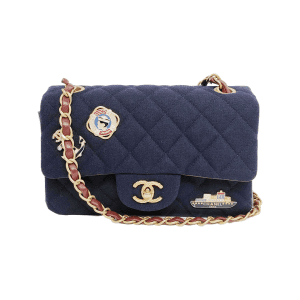 Chanel Classic Flap Mini MÃ©tiers d'Art Paris-Hamburg 2018 Wool Nautical Charms