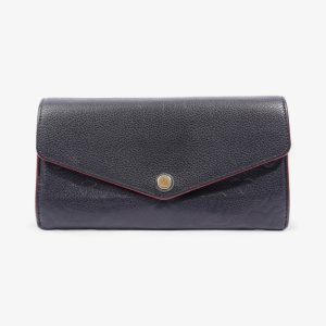 Louis Vuitton Sarah Wallet Marine Empreinte Leather