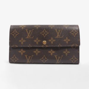Louis Vuitton Sarah Wallet Monogram Coated Canvas