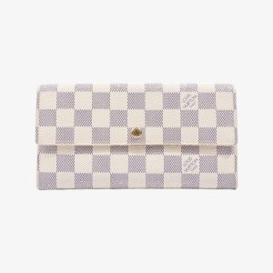 Louis Vuitton Sarah Wallet Damier Azur Canvas