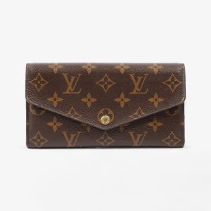 Louis Vuitton Sarah Wallet Monogram Coated Canvas