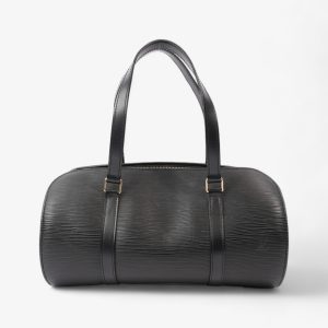 Louis Vuitton Soufflot Black Epi Leather