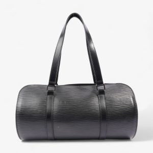 Louis Vuitton Soufflot Black Epi Leather