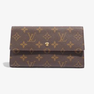 Louis Vuitton Porte Tresor Monogram Coated Canvas