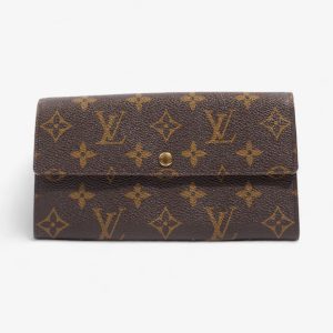 Louis Vuitton Portefeuille International Wallet Monogram Coated Canvas