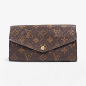 Louis Vuitton Sarah Wallet Monogram Coated Canvas