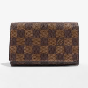 Louis Vuitton Portefeuil-TrÃ©sor Damier Ebene Coated Canvas